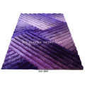 Poliester Silk Shag 3D Carpet